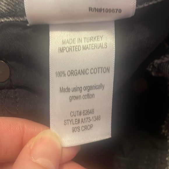 AGOLDE - 90's Crop Mid Rise Loose Fit - Picture 9 of 11